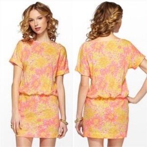 Lilly Pulitzer Carmine Dress in sunkissed glow Mini size small